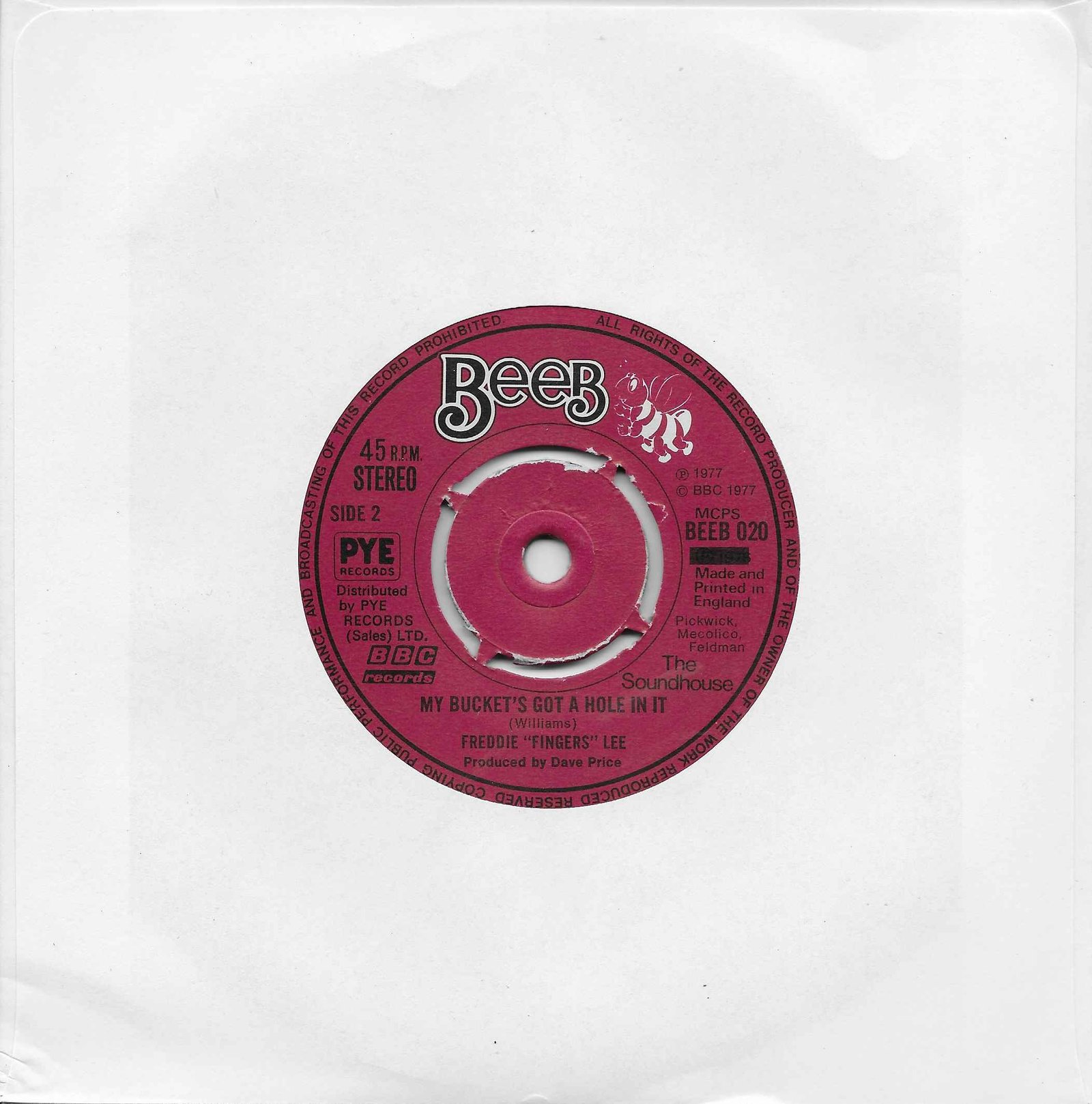 Back cover of BEEB 020